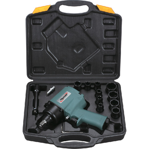 15 Pc 1/2" Heavy Duty Air Impact Wrench Kit (AT-241K)