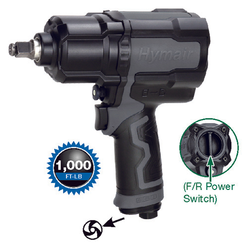  1/2" Super Duty Composite Body Air Impact Wrench (Twin Hammer) (NST-5040H)