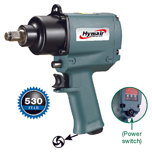 1/2" Heavy Duty Air Impact Wrench (Twin Hammer) (AT-241)