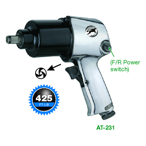 1/2" Air Impact Wrench (Twin Hammer) (AT-231SG | AT-231)