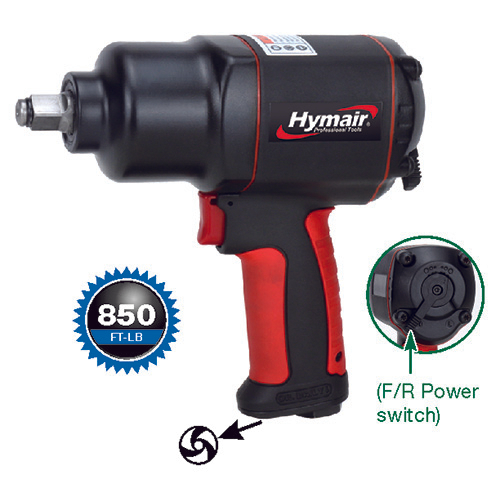 1/2" Composite Body Super Duty Air Impact Wrench (Twin Hammer) (AT-251)