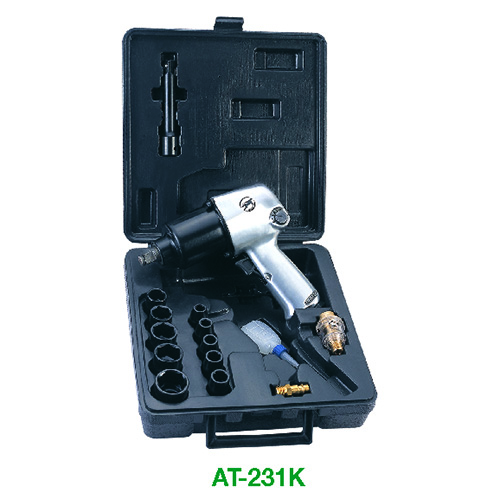 17 Pc 1/2" Air Impact Wrench Kit (AT-231KSG | AT-231K)