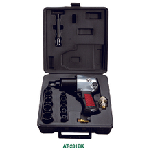 17 Pc 1/2" Air Impact Wrench Kit (AT-231BK)