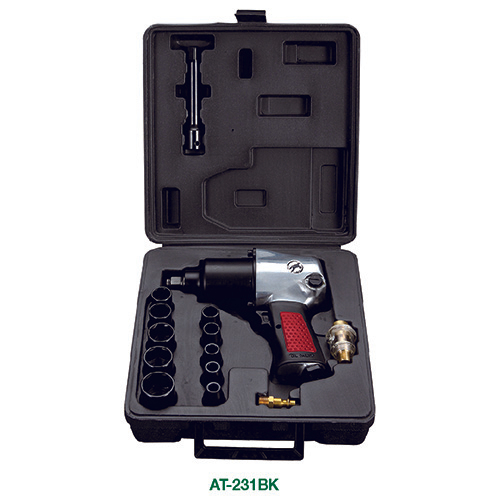17 Pc 1/2" Air Impact Wrench Kit (AT-231BK)