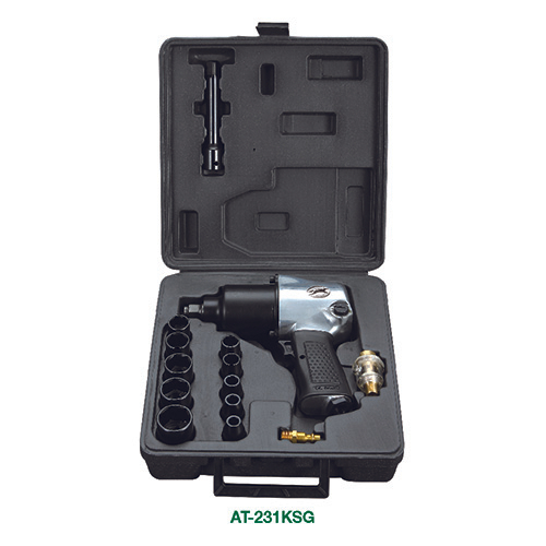 17 Pc 1/2" Air Impact Wrench Kit (AT-231KSG | AT-231K)