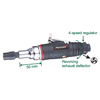1/4" Composite Body Extended Air Die Grinder (2" Extension) (NST-7032LAC)