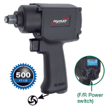 1/2" Mini Air Impact Wrench (Twin Hammer) (NST-500M)