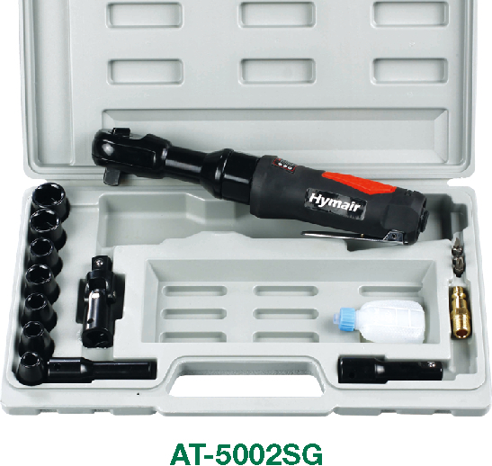 17 Pc 1/2" Air Ratchet Wrench Kit (AT-5002SG|AT-5002)